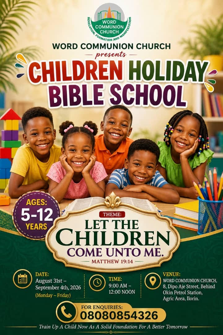 Children Holiday Bible School